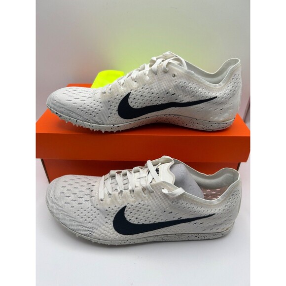 Nike Zoom Matumbo 3 Women's Track Spikes 835995-001 White/Black Size 8 NEW - Picture 2 of 8